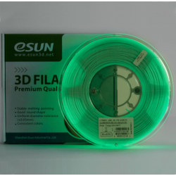 Filament eSun PLA Luminous Green Fluorescencyjny