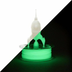 Filament eSun PLA Luminous Green Fluorescencyjny