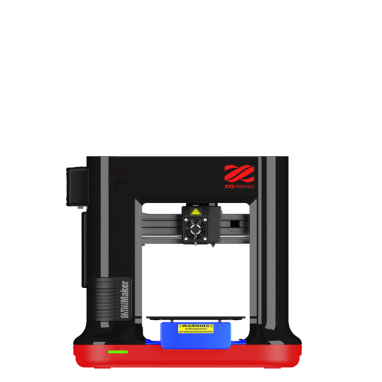 Drukarka 3D XYZprinting da Vinci da Vinci miniMaker black otwarta